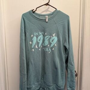 Bella Canvas Blue Graphic Sweater